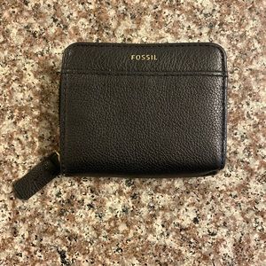 Black Fossil Wallet